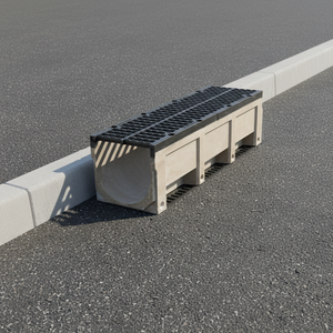 Precast Polymer Concrete Drainage Channel EN1433 D600 Load Bearing