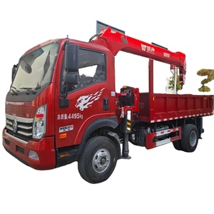 Precast Concrete Crane Truck for Prefabricated Component Lifting