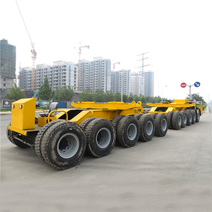 Self Propelled Heavy Duty Girder Transporter for Precast Concrete Beam Handling