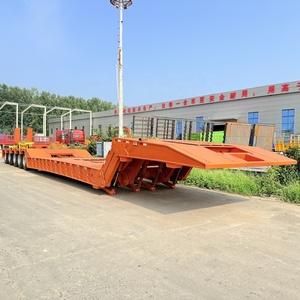 Customizable Hydraulic Gooseneck Lowboy Semi Trailer