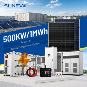 Containerized Hybrid Solar Energy System HJT Bifacial