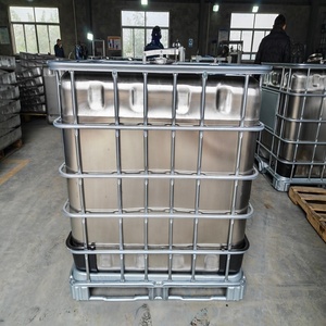 Repeatable Chemical Liquid Industrial Bulk Container 1000L 304 Stainless Steel